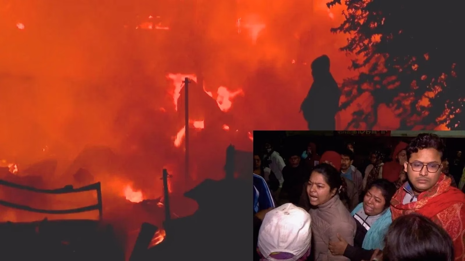 birati station fire incident