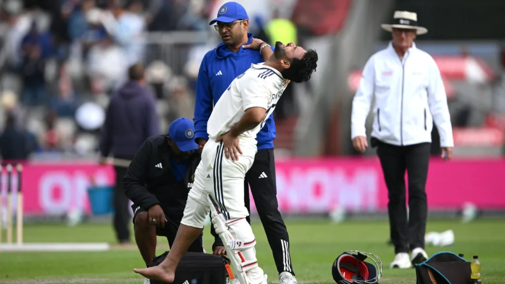 Rishabh pant injury update