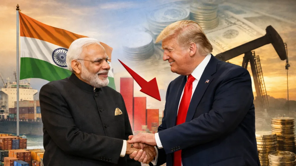 INDIA-US: ভারত–আমেরিকা বাণিজ্যে নতুন ইঙ্গিত, ট্রাম্পের বার্তায় শুল্ক কমার সম্ভাবনা 1 india us trade tariff