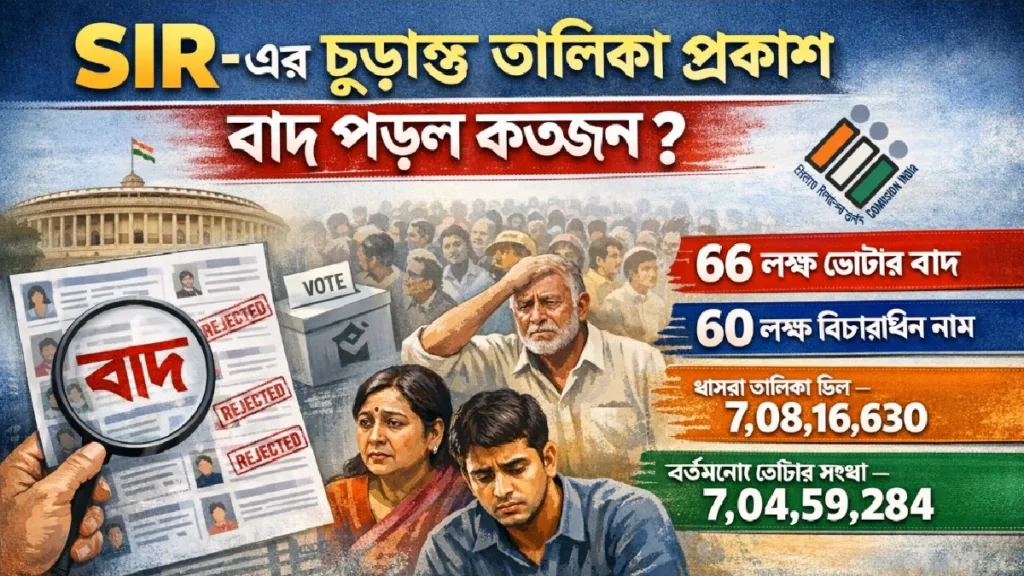 SIR FINAL VOTER LIST