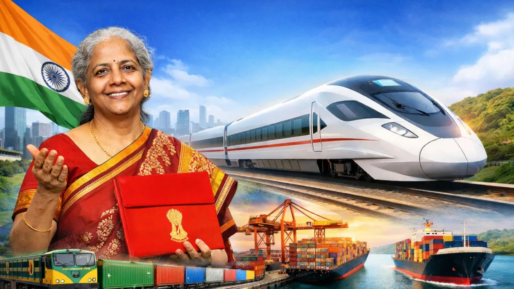 Union Budget 2026: জুড়ল বাংলা-গুজরাট, ৭ হাই স্পিড রেল করিডরের ঘোষণা নির্মলা সীতারামনের 1 Union Budget 2026