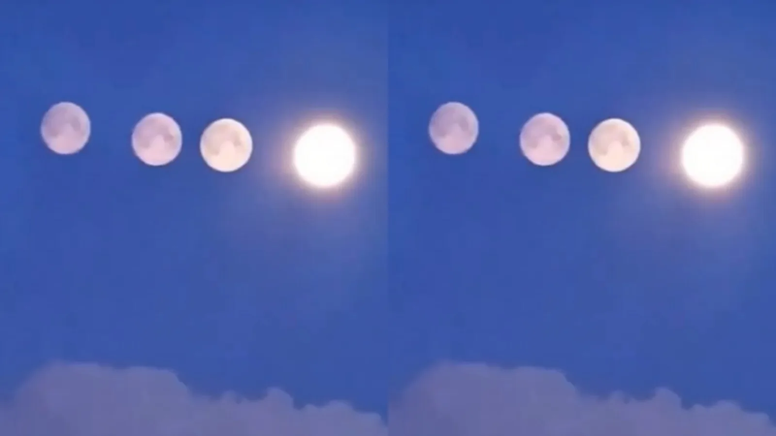 Four Moon in Russia sun dog, moon dog