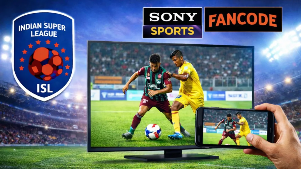 ISL Broadcast 2026: মোবাইল না, টিভিতেও দেখাবে ISL, কোথায়? জানুন বিস্তারিত 1 isl broadcast 2026