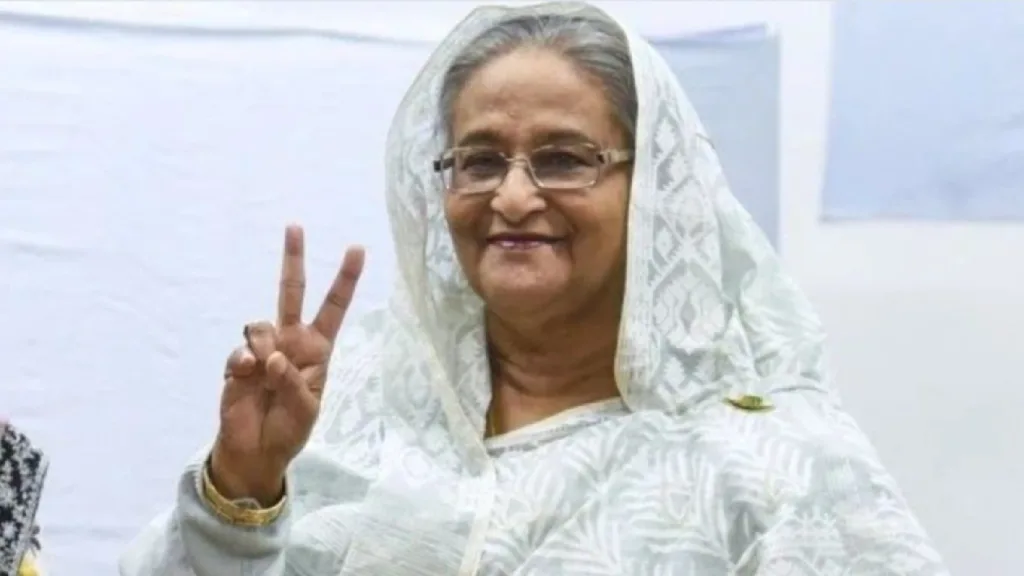 Sheikh Hasina: ‘জনগণ এই নির্বাচন প্রত্যাখ্যান করেছে', বাংলাদেশের ভোট বাতিলের দাবি শেখ হাসিনার 1 sheikh hasina