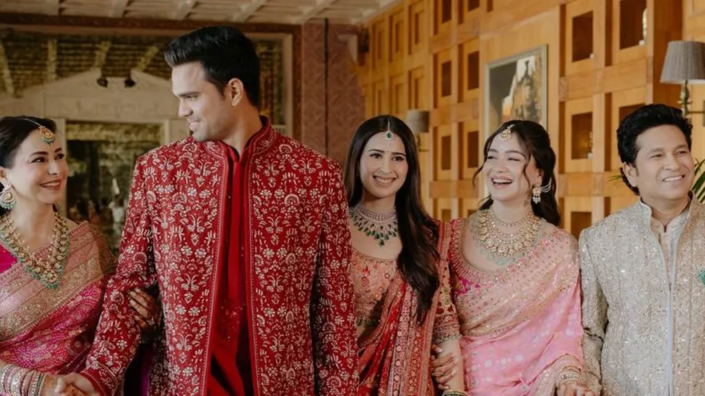 Arjun Tendulkar's marriage