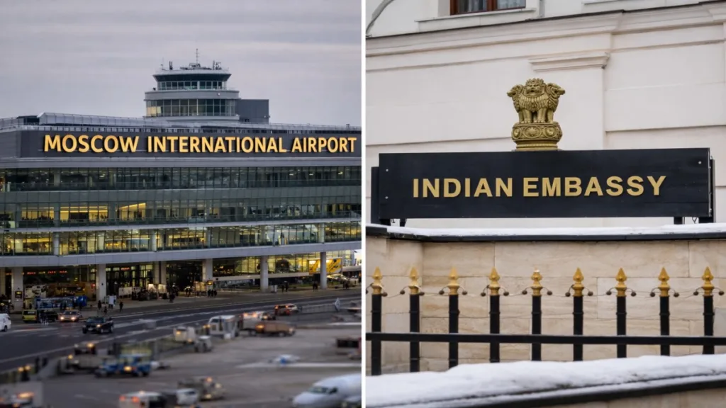 Indian embassy Moscow airport