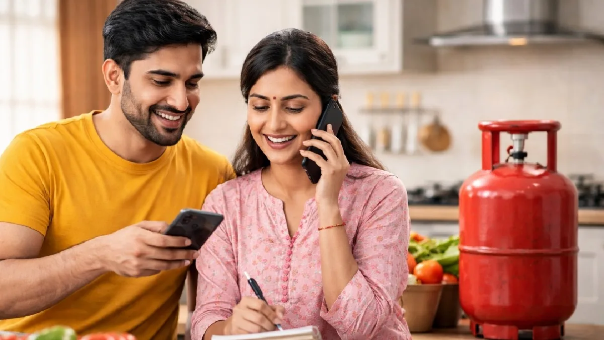 LPG cylinder booking