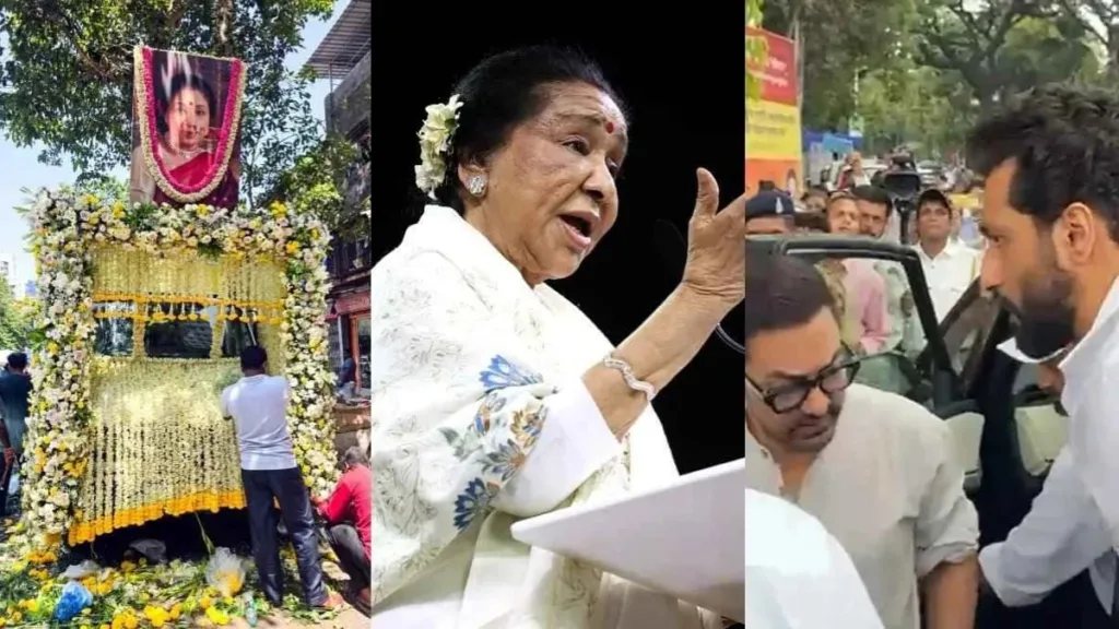 Asha Bhosle funeral