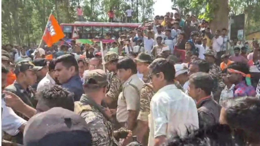 BJP-TMC Clash in Bankura