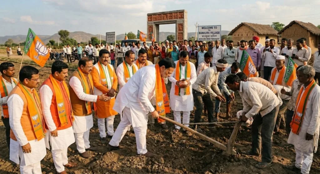 BJP candidate Bhaskar Mondal