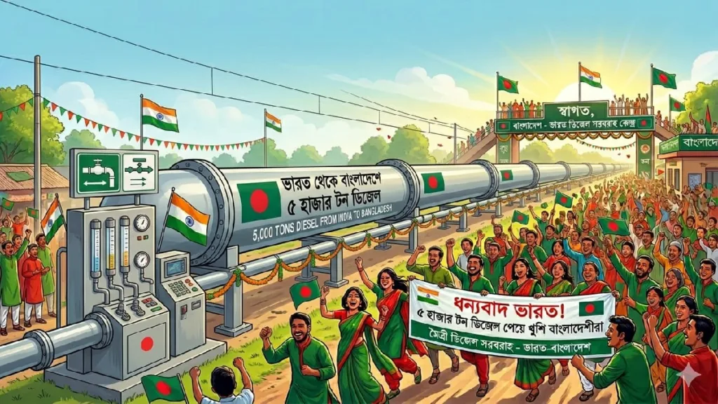 Bangladesh Receiving Diesel