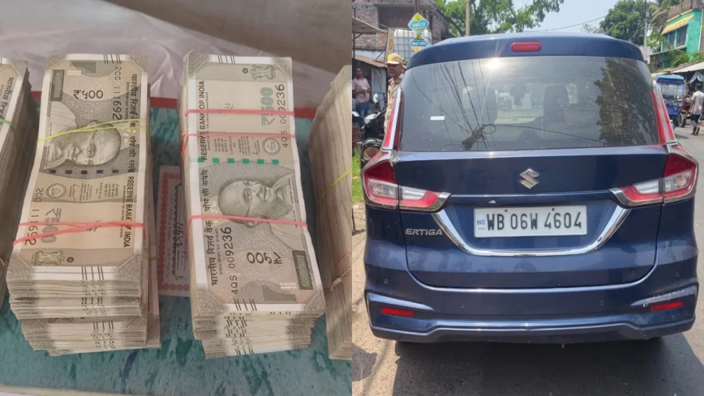 Cash from bjp leaders car 2