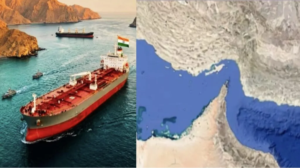 Green Sanvi Crossed Hormuz