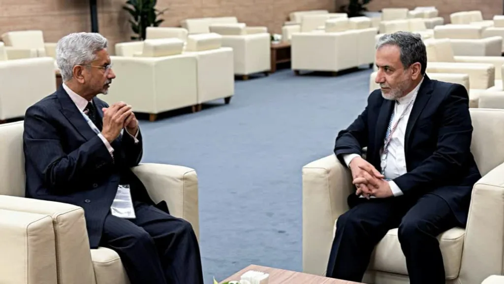 Jaishankar-Iran FM talk