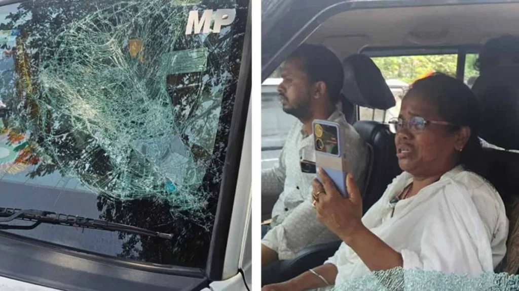 Mitali Bag Car Vandalism