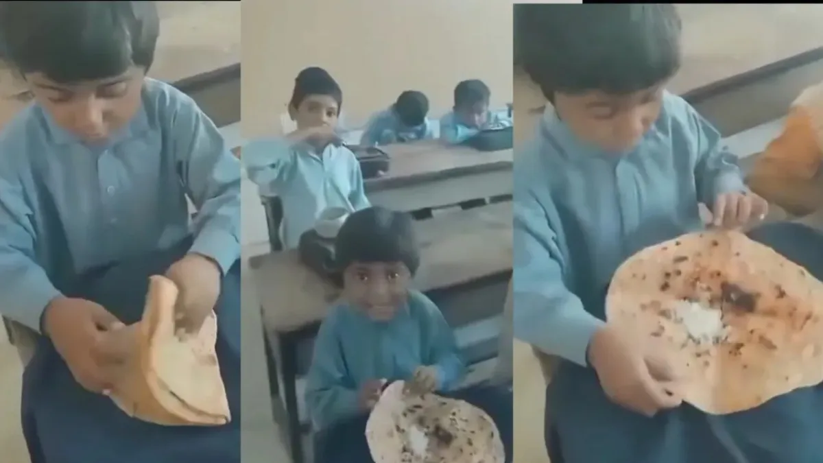 Teacher Encourages Child