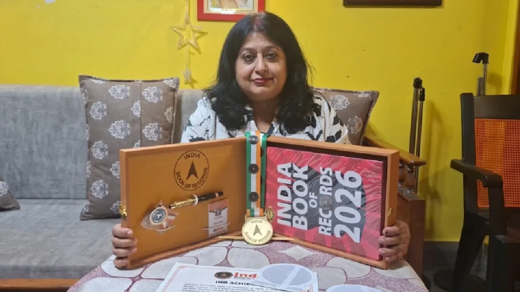 Anindita Chatterjee India Book Of Records