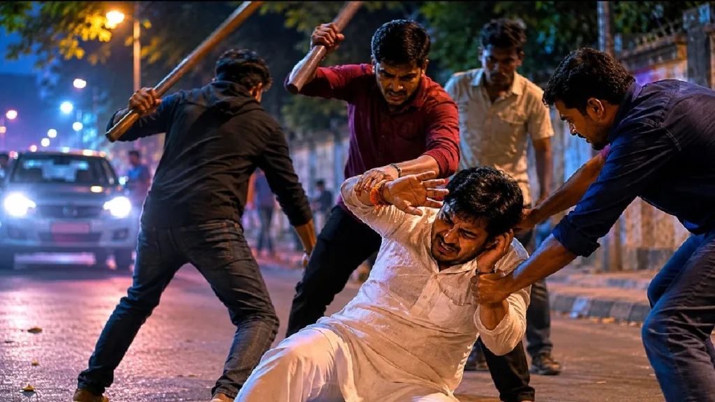 Attack on BJP Leader