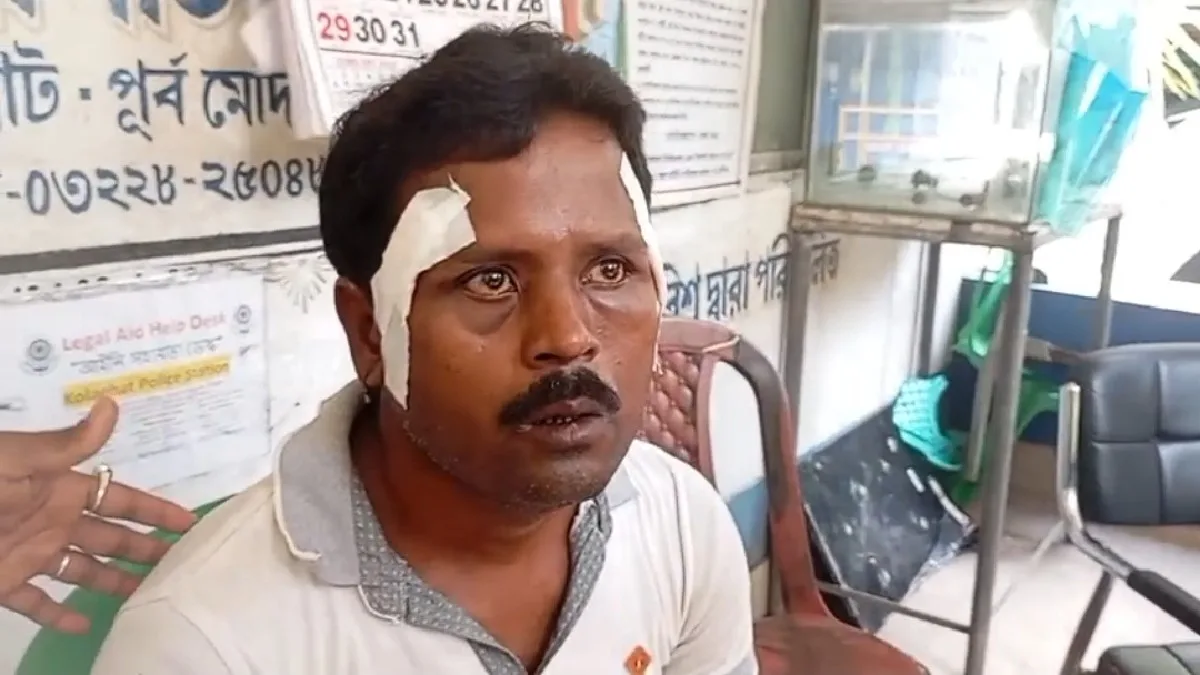 Attack on BJP Supporter