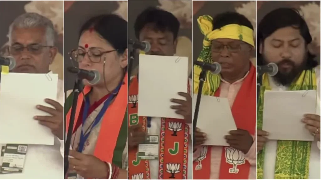 Bengal's New Ministers : দিলীপ-অগ্নিমিত্রা-নিশীথের কাঁধে বড় দায়িত্ব, কে কোন দফতর পেলেন ? 2 Bengal's New Ministers