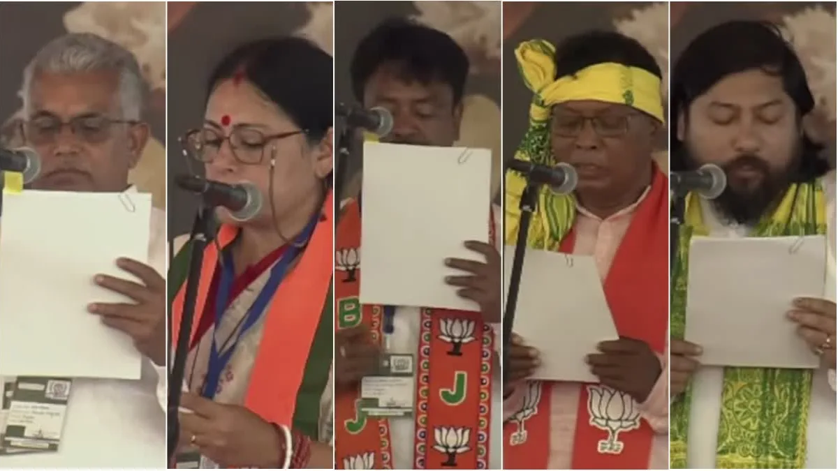 Bengal's New Ministers