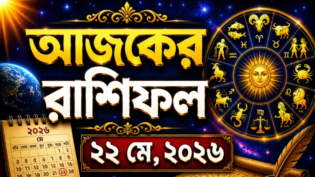 আজকের রাশিফল: আসছে খারাপ খবর, প্রাভাবিত হবেন কোন রাশির জাতকরা? 1 Daily Horoscope 22nd May