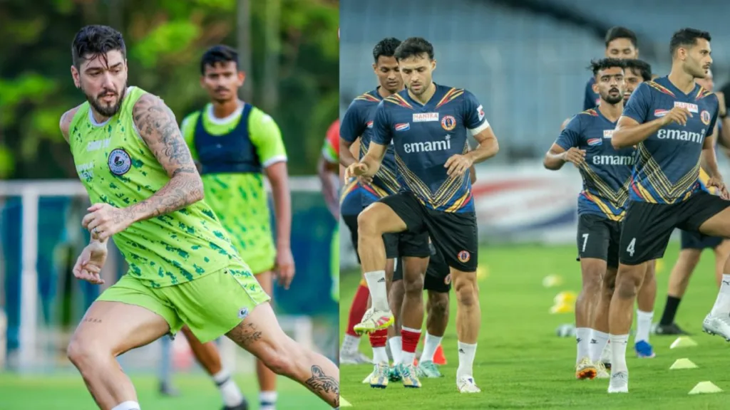 East Bengal FC vs Mohun Bagan SG: ডার্বির মঞ্চেই খেতাবের লড়াই, আত্মবিশ্বাসী ইস্টবেঙ্গল-মোহনবাগান 1 East Bengal FC vs Mohun Bagan SG