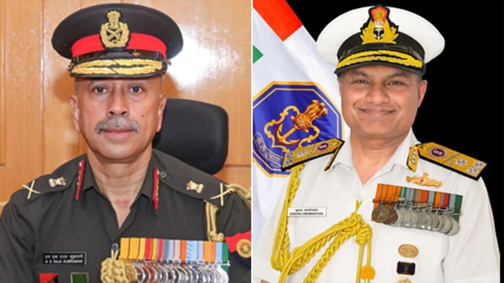 India Appoint Defence Navy Chiefs