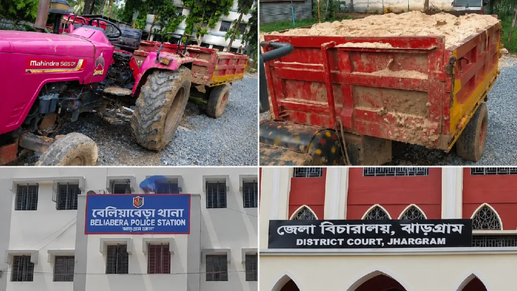 Jhargram Sand Smugling