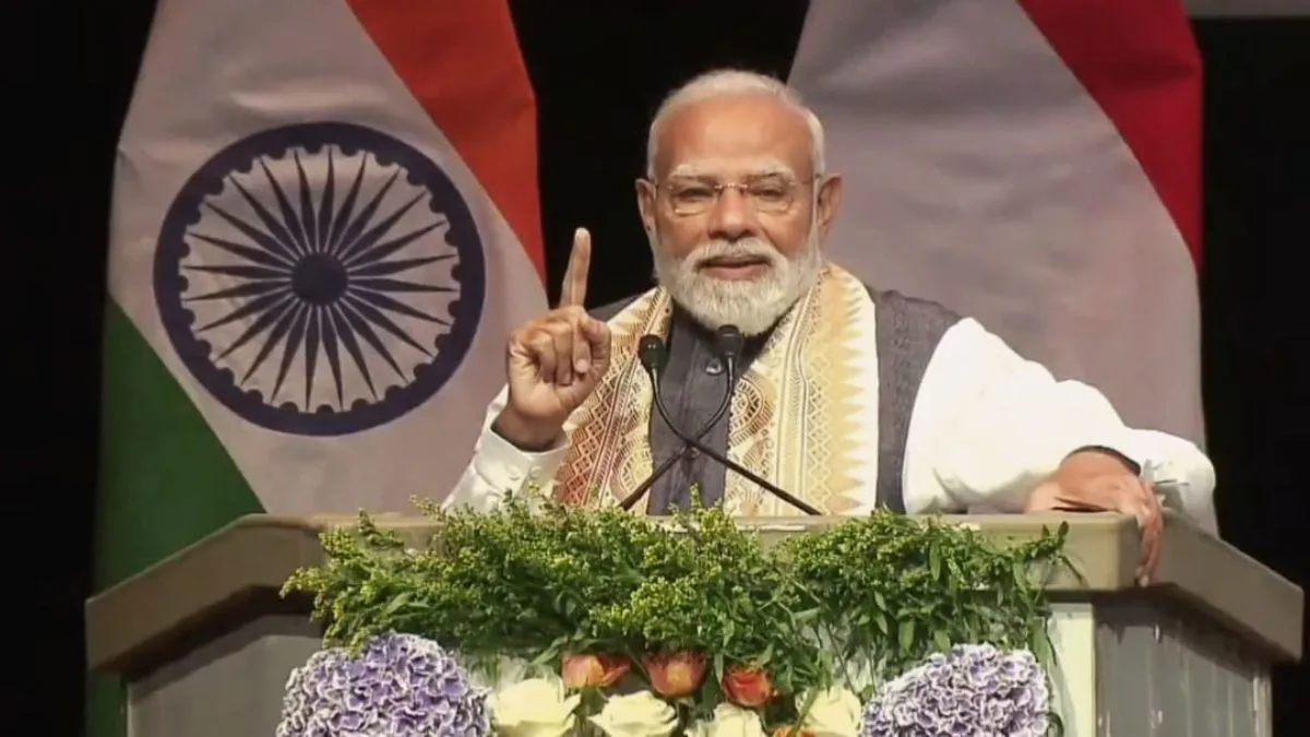 PM Narendra Modi Warning