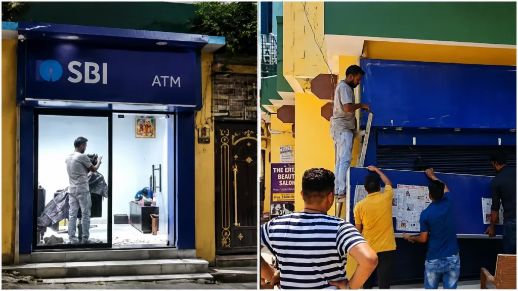 SBI ATM Saloon