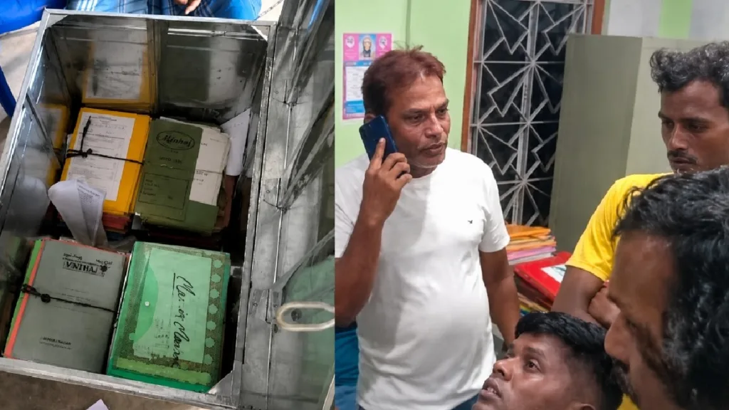 ট্রাঙ্কে করে পঞ্চায়েত থেকে ফাইল চুরির চেষ্টা, বারুইপুরের ঘটনা ঘিরে উত্তেজনা 1 Baruipur Incident