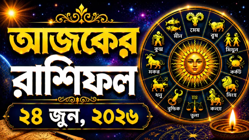 অর্থপ্রাপ্তি হবে কন্যা রাশির জাতকদের, বাকিদের কপালে কী? 1 Daily Horoscope 24th June