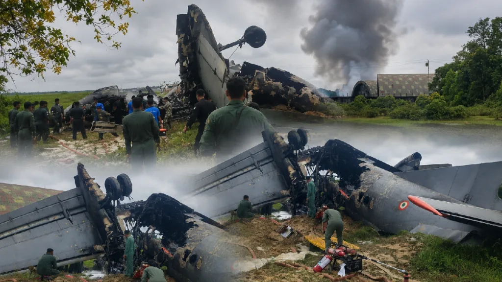 IAF AN32 Crash At Assam