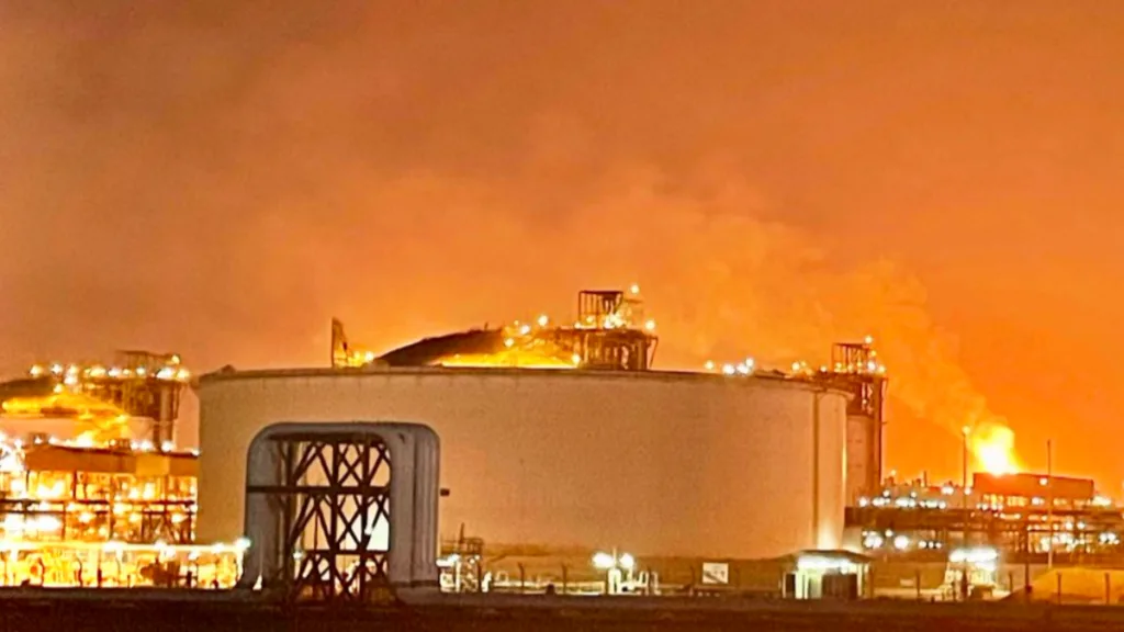 LNG Hub Blast