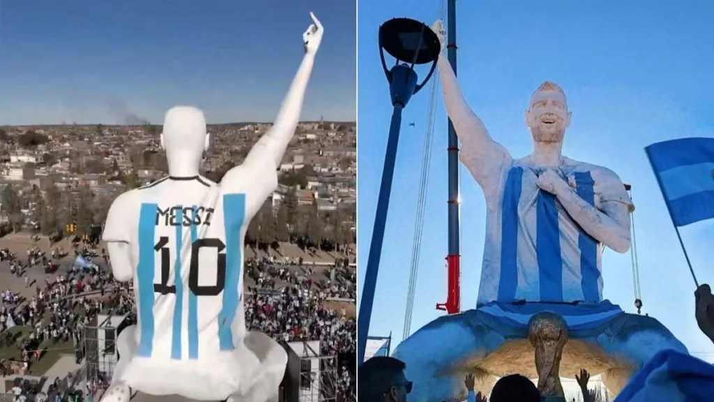 Lionel Messi Statue