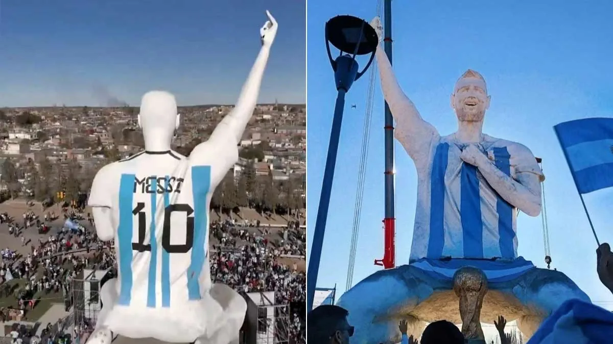 Lionel Messi Statue