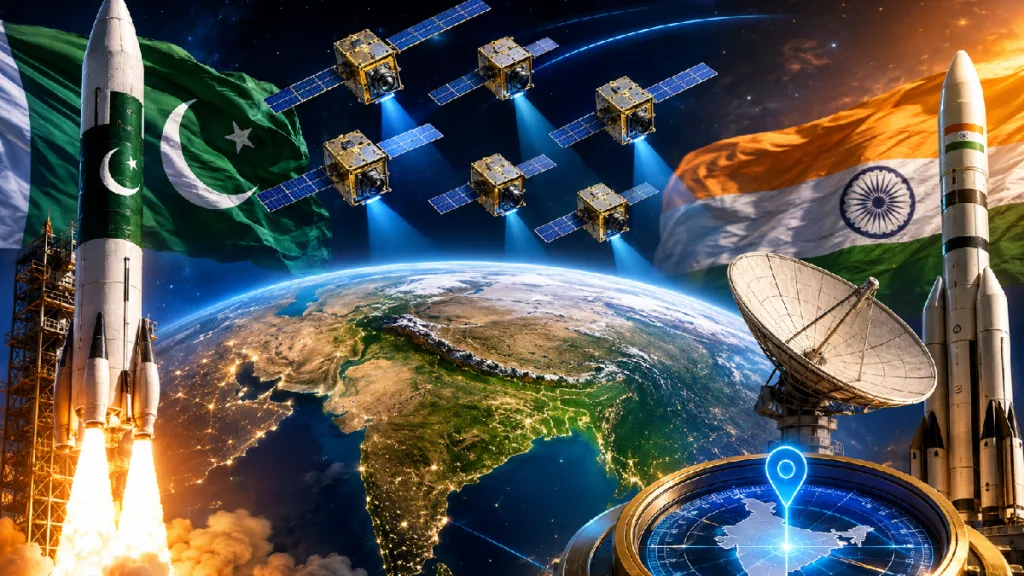 Pakistan Launches Satellites