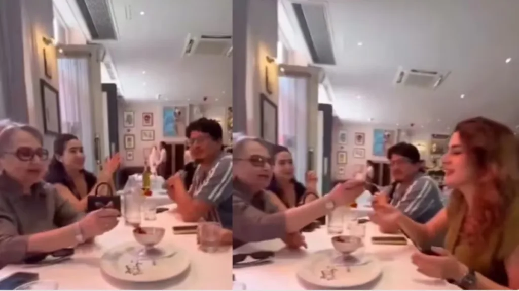 লন্ডনে পাকিস্তানি অভিনেত্রীর জন্মদিনে সারা-শর্মিলা, ভাইরাল ভিডিয়ো 2 Sara Ali khan
