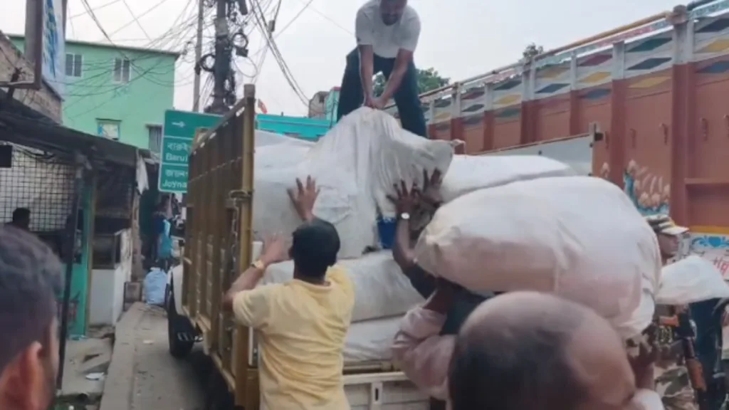 relief materials recovered