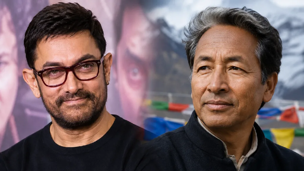'3 Idiots' সোনম ওয়াংচুককে নিয়ে নয়, ভুল বলেছে, স্পষ্ট করলেন আমির খান 1 Amir Khan To Sonam Wangchuk