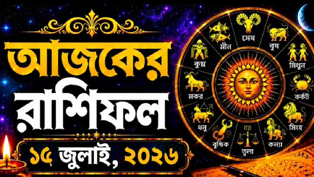অত্যধিক দুশ্চিন্তা মানসিক শান্তি বিঘ্নিত করতে পারে, ধনু রাশিতে সতর্কতা, আপনার জন্য তেমন কিছু? 1 Daily Horoscope 15th July 2026