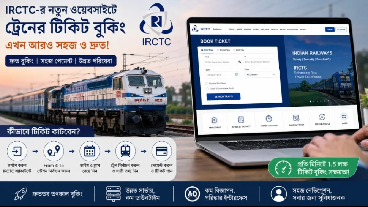 IRCTC New Website