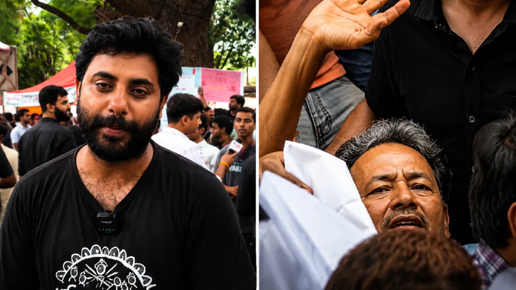 দিল্লি পুলিশের পদক্ষেপে উত্তাল যন্তর মন্তর, NTA বাতিল-সহ তিন দাবিতে অনশনে SFI 1 Jantar Mantar Protest