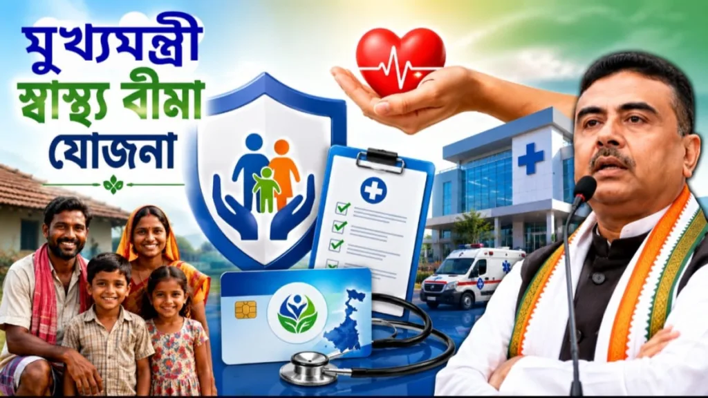 আয়ুষ্মানে নাম নেই? চিন্তা নেই, আছে মুখ্যমন্ত্রী স্বাস্থ্যবিমা যোজনা; কারা পাবেন, কীভাবে আবেদন করবেন, রইল সম্পূর্ণ গাইড 1 Mukhyamantri Swasthya Bima Yojana