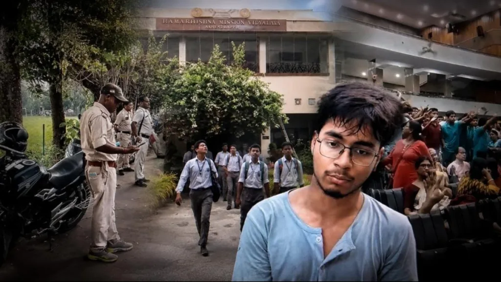ছাত্র মৃত্যুতে উত্তাল নরেন্দ্রপুর রামকৃষ্ণ মিশন, পদত্যাগ প্রধান শিক্ষকের 2 Narendrapur Ramkrishna Mission Student Death