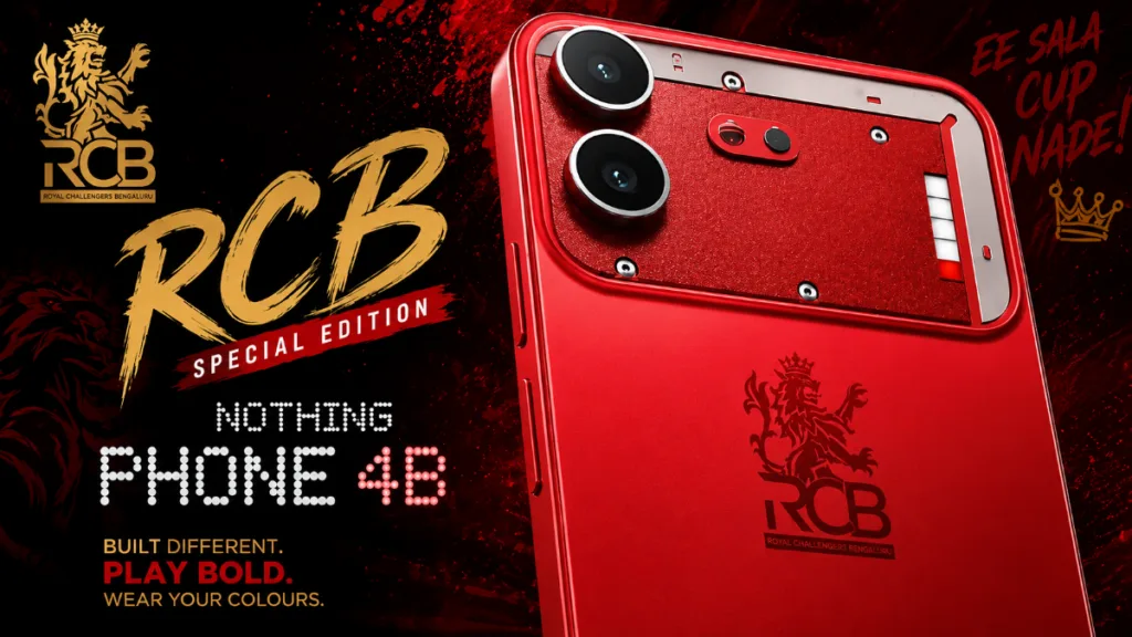Nothing Phone 4b RCB Edition