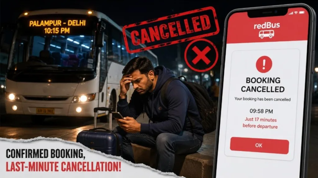 কনফার্ম বুকিংয়ের পরও বাস উধাও, মামলা ঠুকে ১০ হাজার টাকা ক্ষতিপূরণ পেলেন যুবক 1 RedBus Booking Cancellation