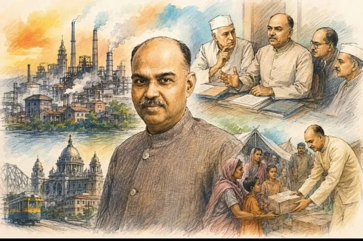পশ্চিমবঙ্গের অস্তিত্ব রক্ষার নেপথ্য নায়ক: ডঃ শ্যামাপ্রসাদ মুখোপাধ্যায়ের অবদান 5 Shyama Prasad Mukherjee 3