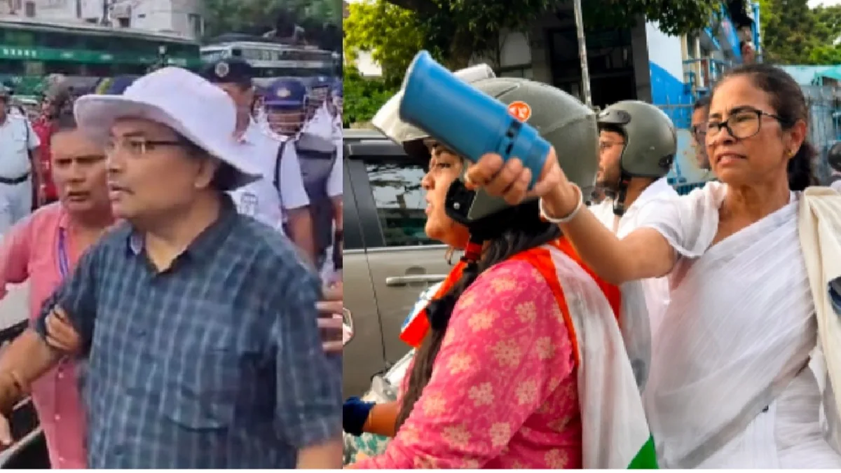 TMC Police Clash Padmapukur